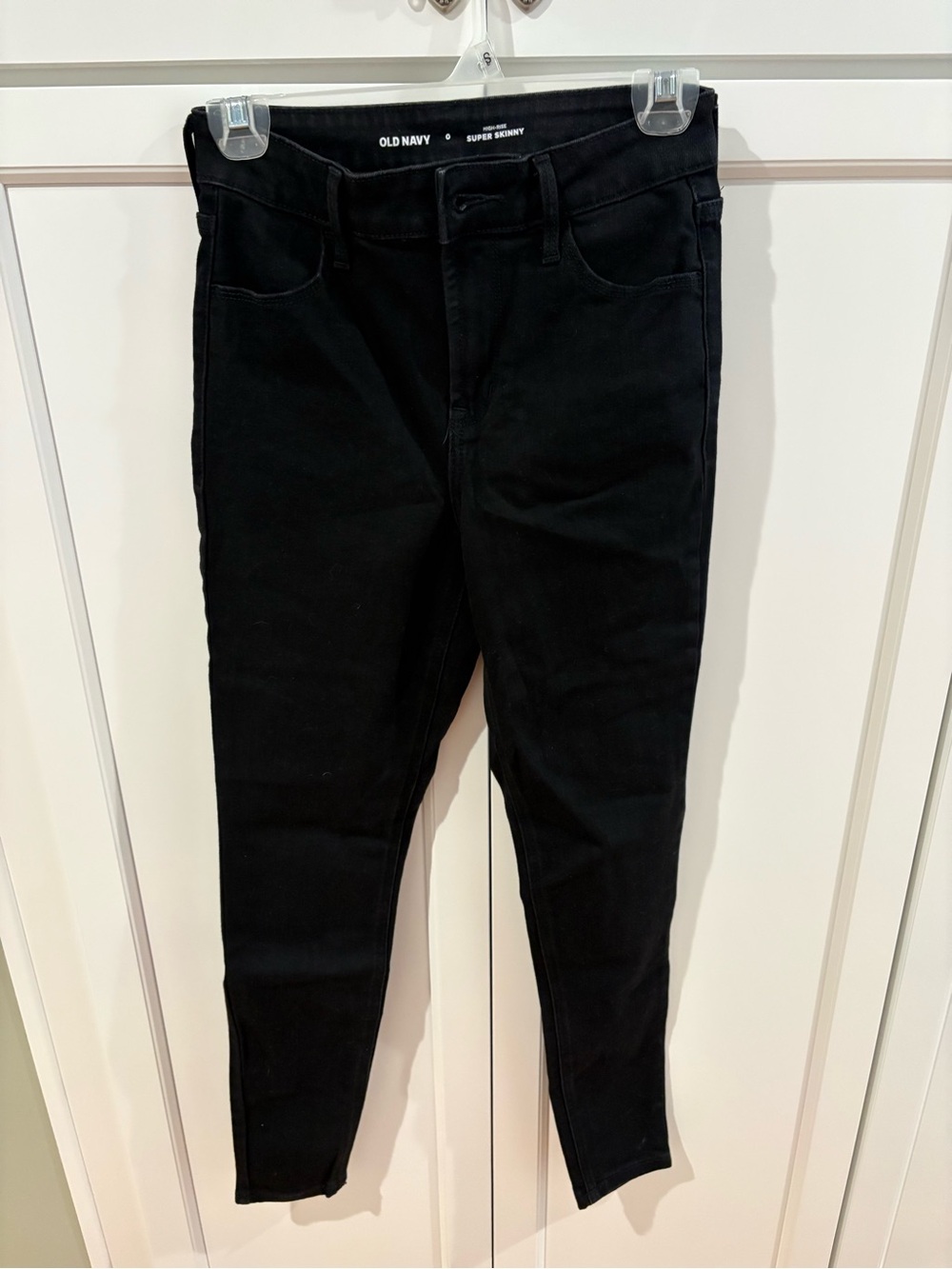 Old Navy Black Super Skinny Women's Jeans Size 0